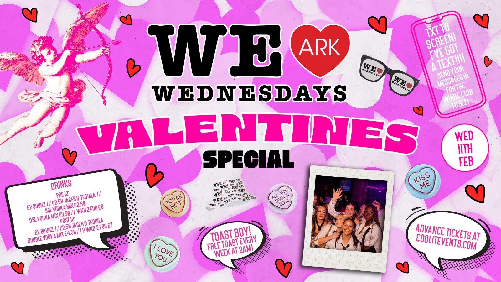 WE LOVE ❤️ VALENTINE’S 💘🪉 – Manchester’s Biggest Student Night!