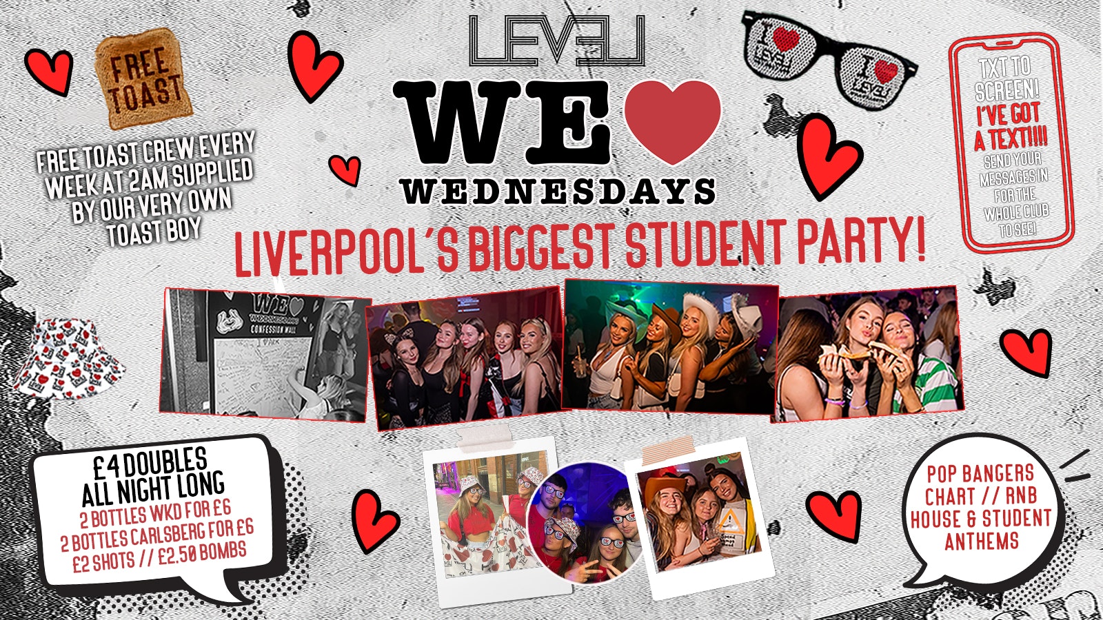 WE LOVE ❤️ WEDNESDAYS – LIVERPOOL’S LEGENDARY WEDNESDAY NIGHT!