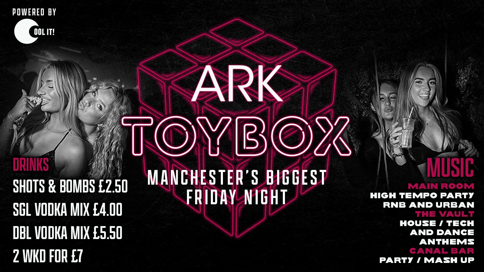 TOYBOX FRIDAYS 🪩🧸 – Manchester’s No.1 Friday Night!