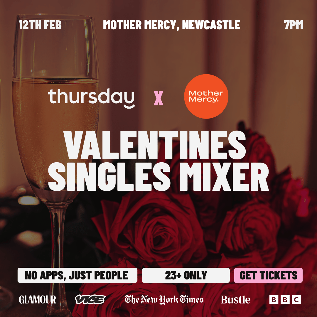 Thursday | Valentines Singles Mixer | Mother Mercy, Newcastle