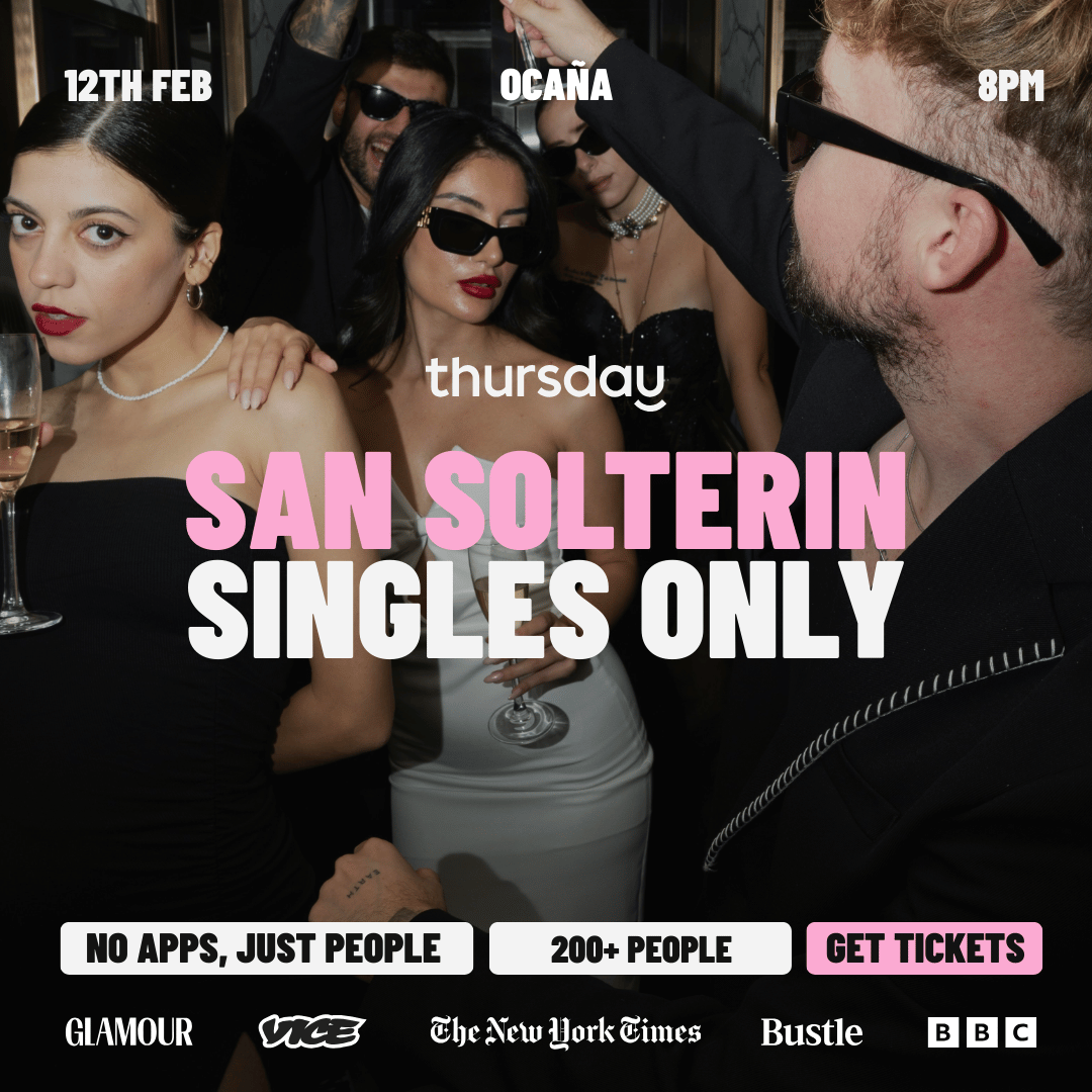 Thursday | Valentine’s Singles Only at Ocaña | Barcelona