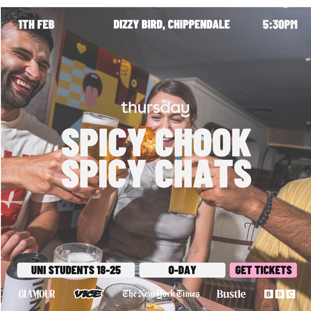 Wednesday | Dizzy Bird (18-25) | Chippendale