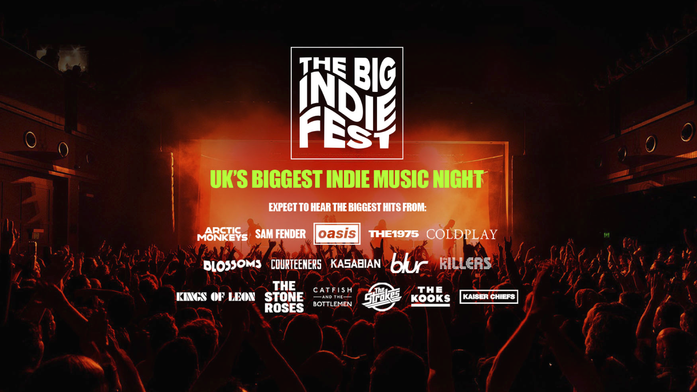 The Big Indie Tribute Festival in Shrewsbury