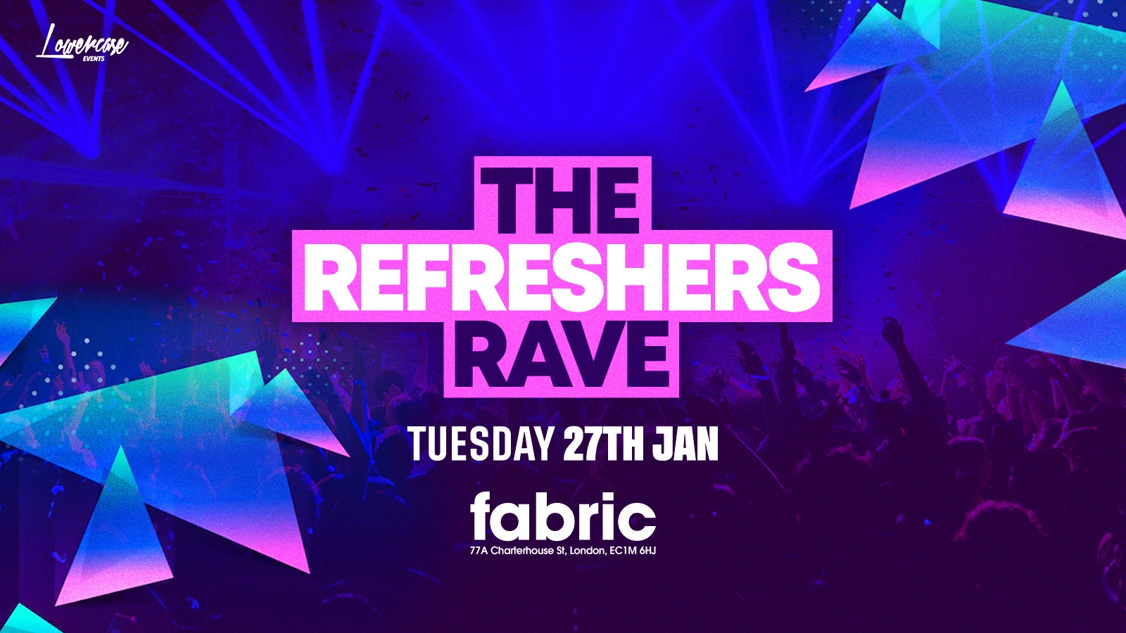 The 2026 Refreshers Rave at FABRIC!