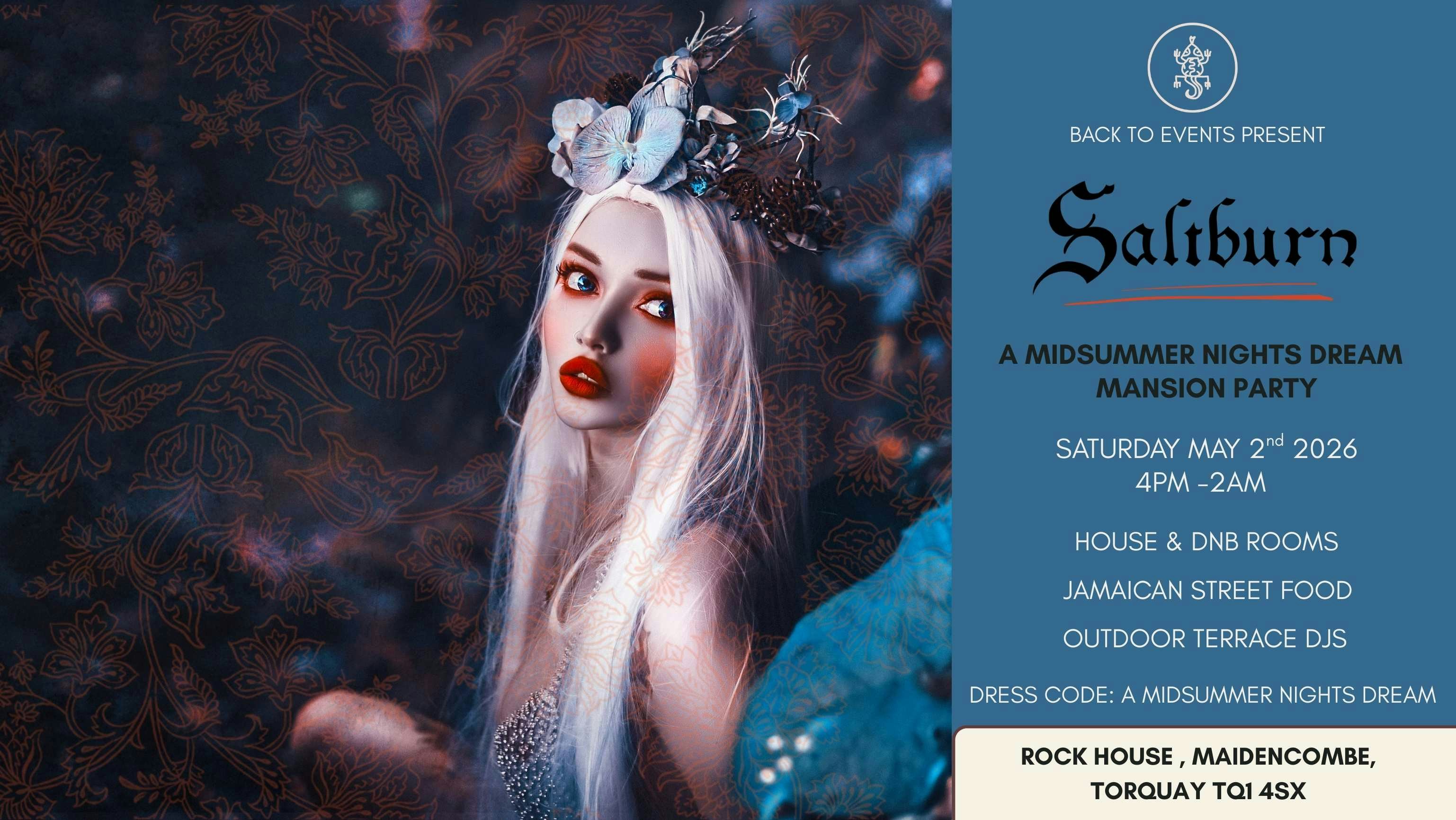 Saltburn – a Midsummer Nights Dream Mansion Party
