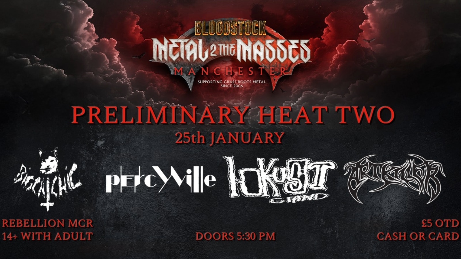 Metal 2 The Masses 2026 – Heat 2