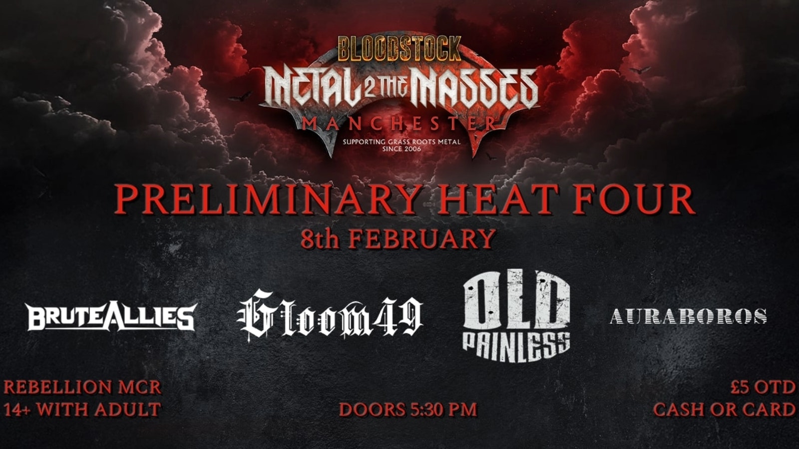 Metal 2 The Masses 2026 – Heat 4