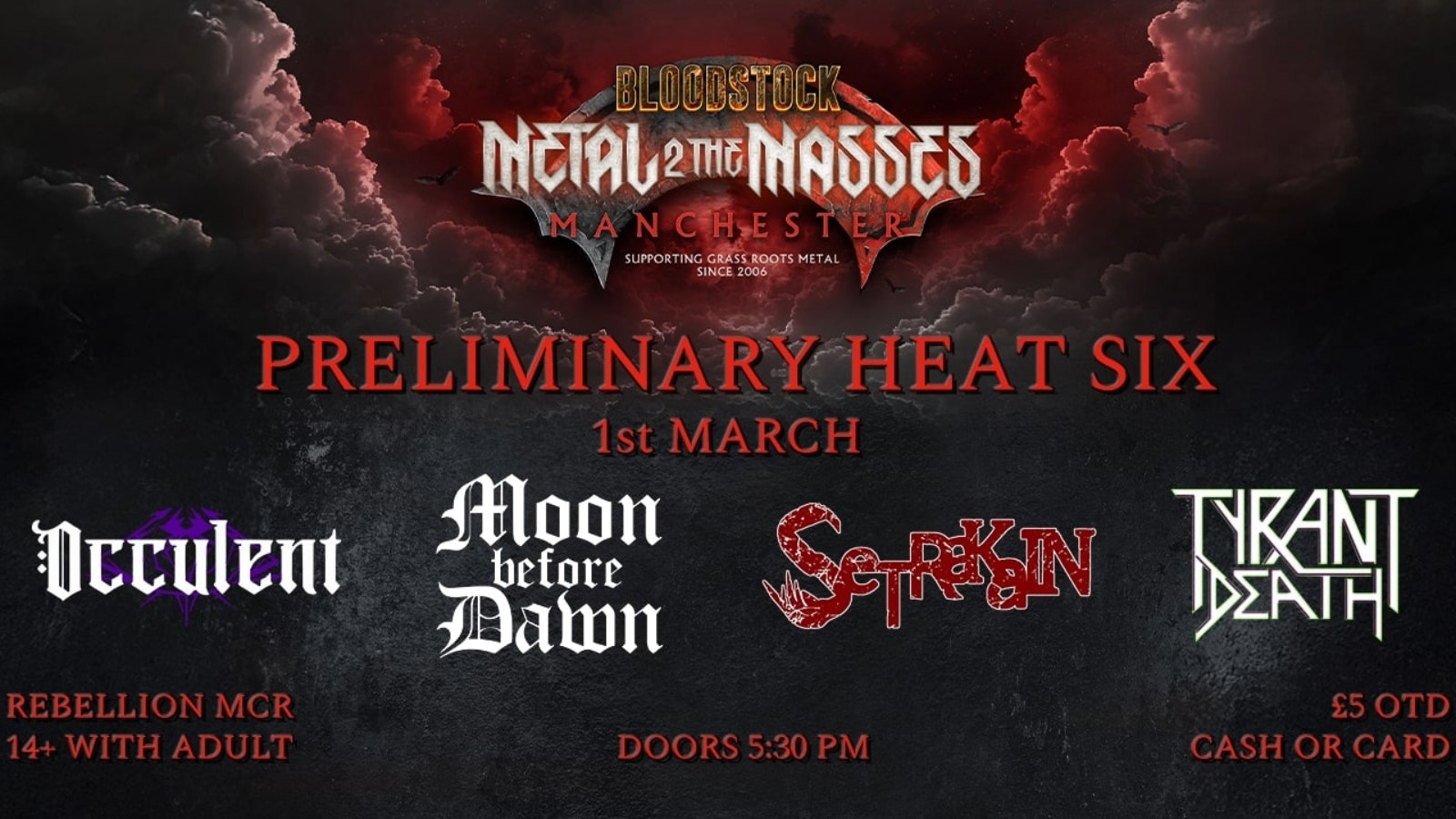 Metal 2 The Masses 2026 – Heat 6