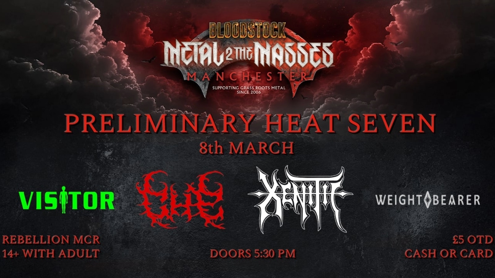 Metal 2 The Masses 2026 – Heat 7