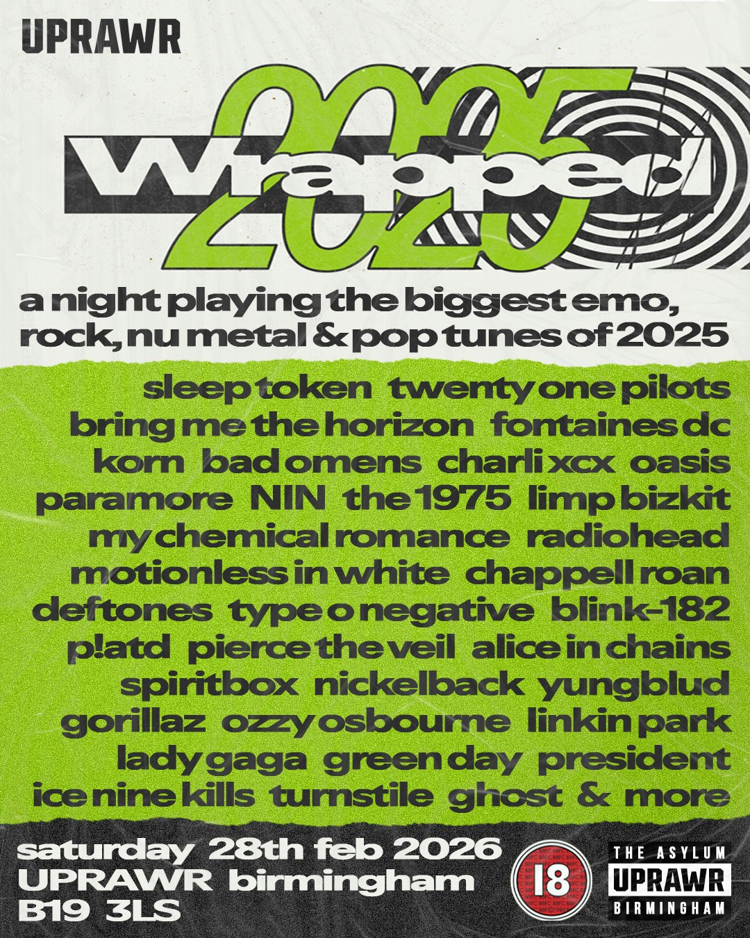 UPRAWR 2025 Wrapped: All the biggest rock, alt, pop, nu metal and indie hits of 2025