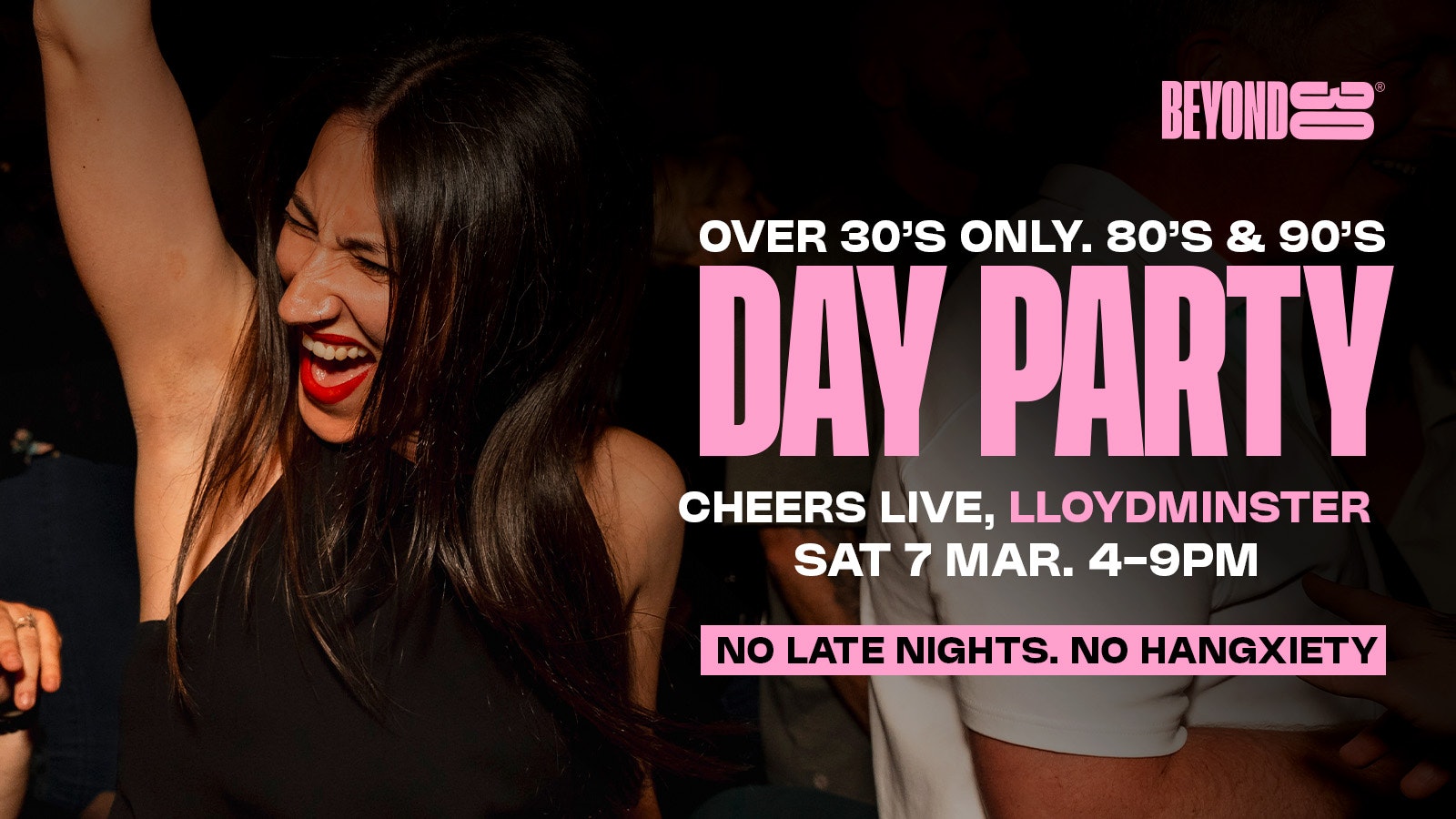 80s & 90s Over 30s Daytime Clubbing – LLOYDMINSTER 🕺🏽