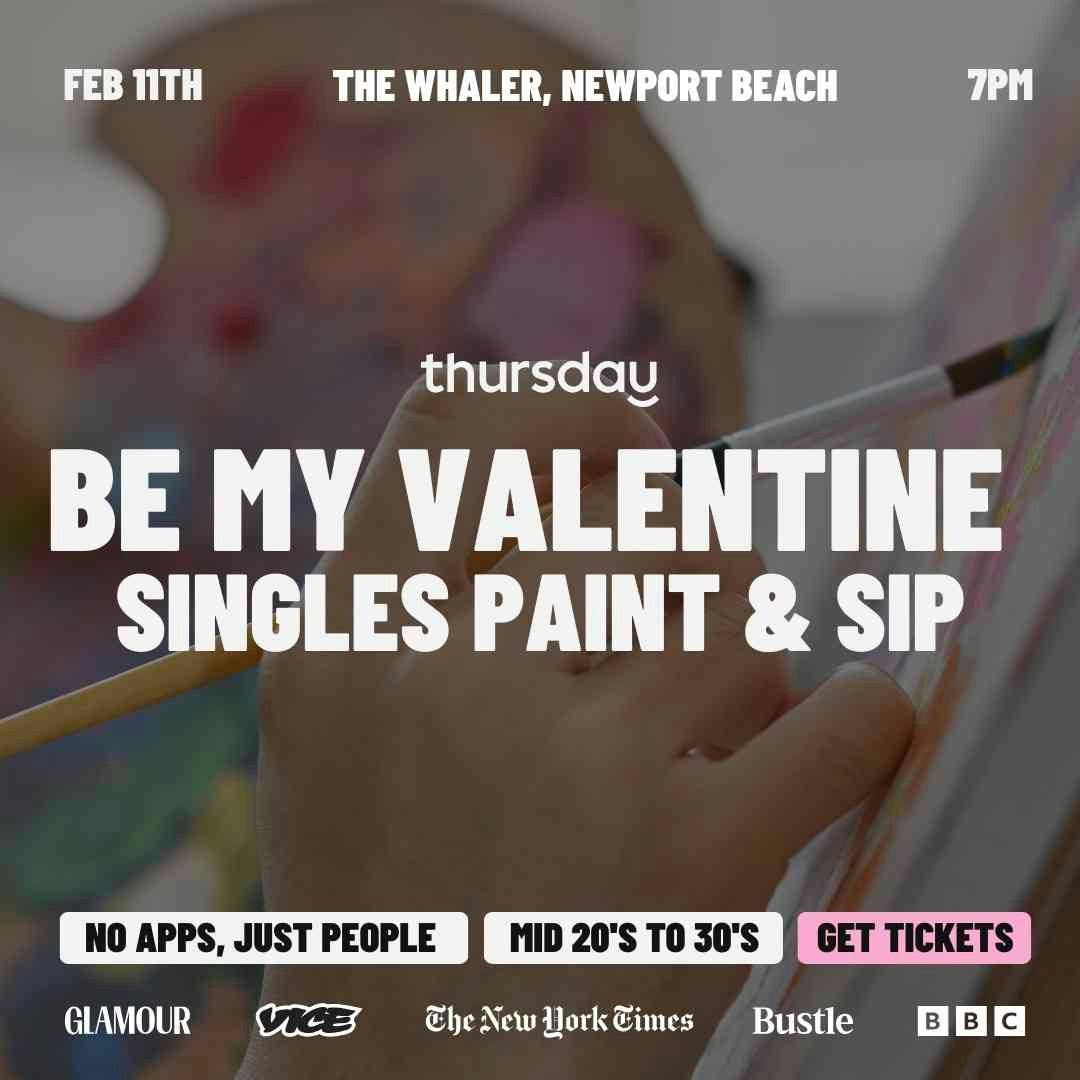 Wednesday | Singles Paint & Sip at The Whaler | Orange County