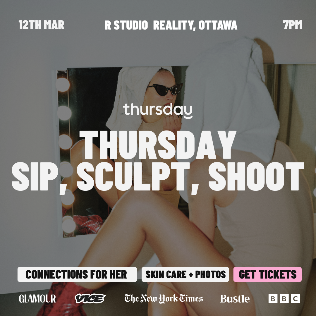 Thursday – Connections For Her | Sip, Sculpt & Shoot | R Studio