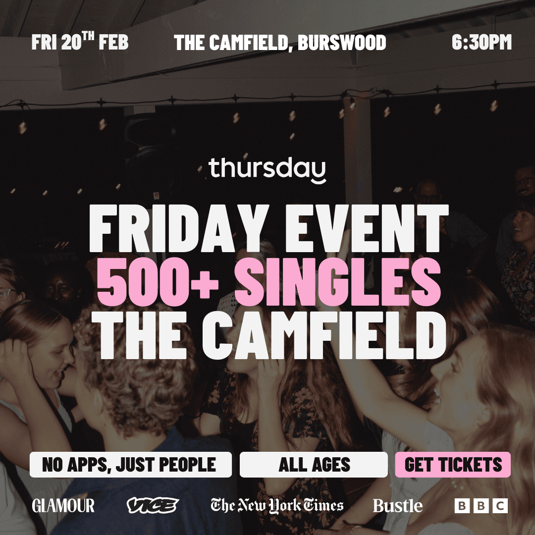 Friday – Singles Takeover – The Camfield | Perth (All Ages)