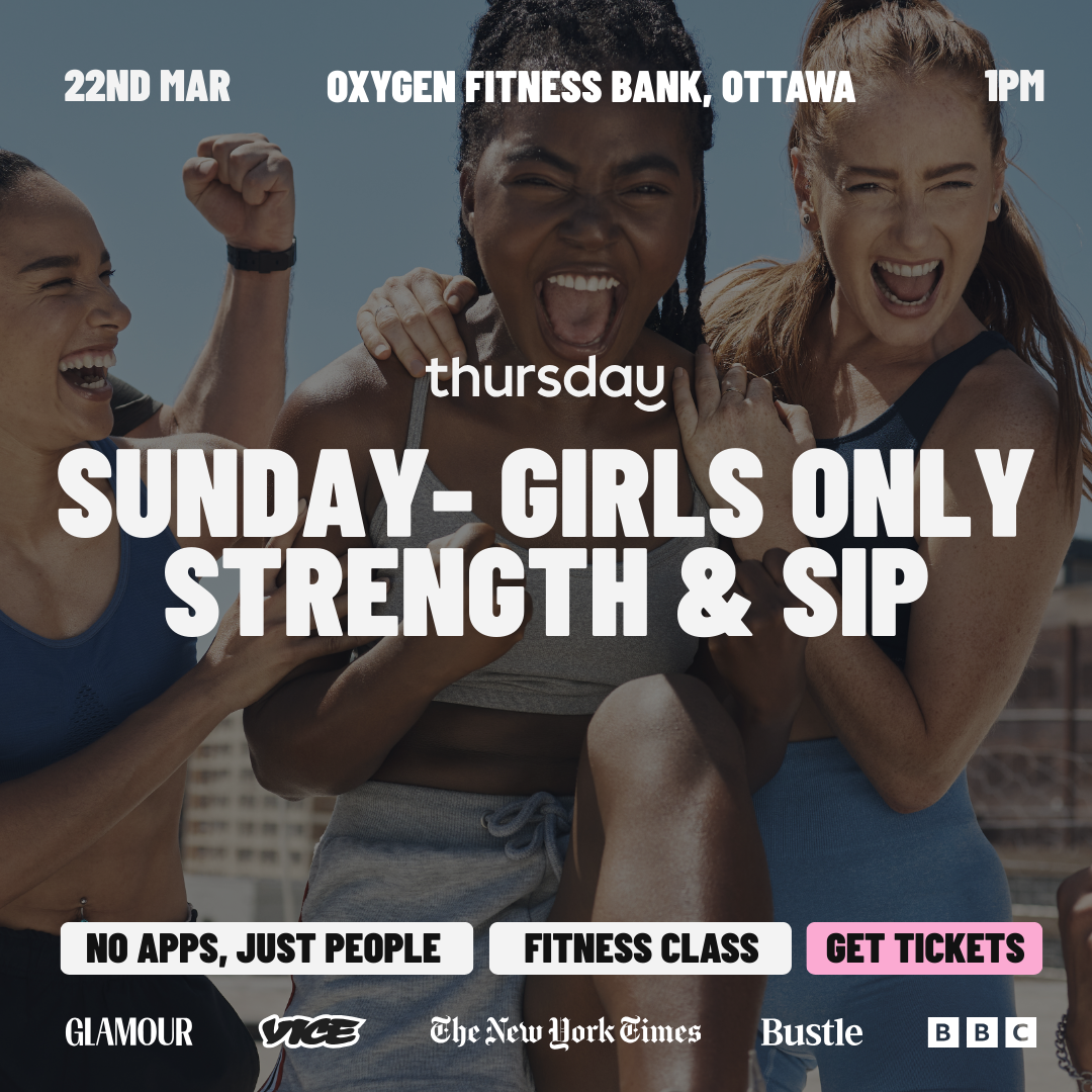 Sunday – Connections for Her | Strength & Sip | Oxygen Fitness Bank