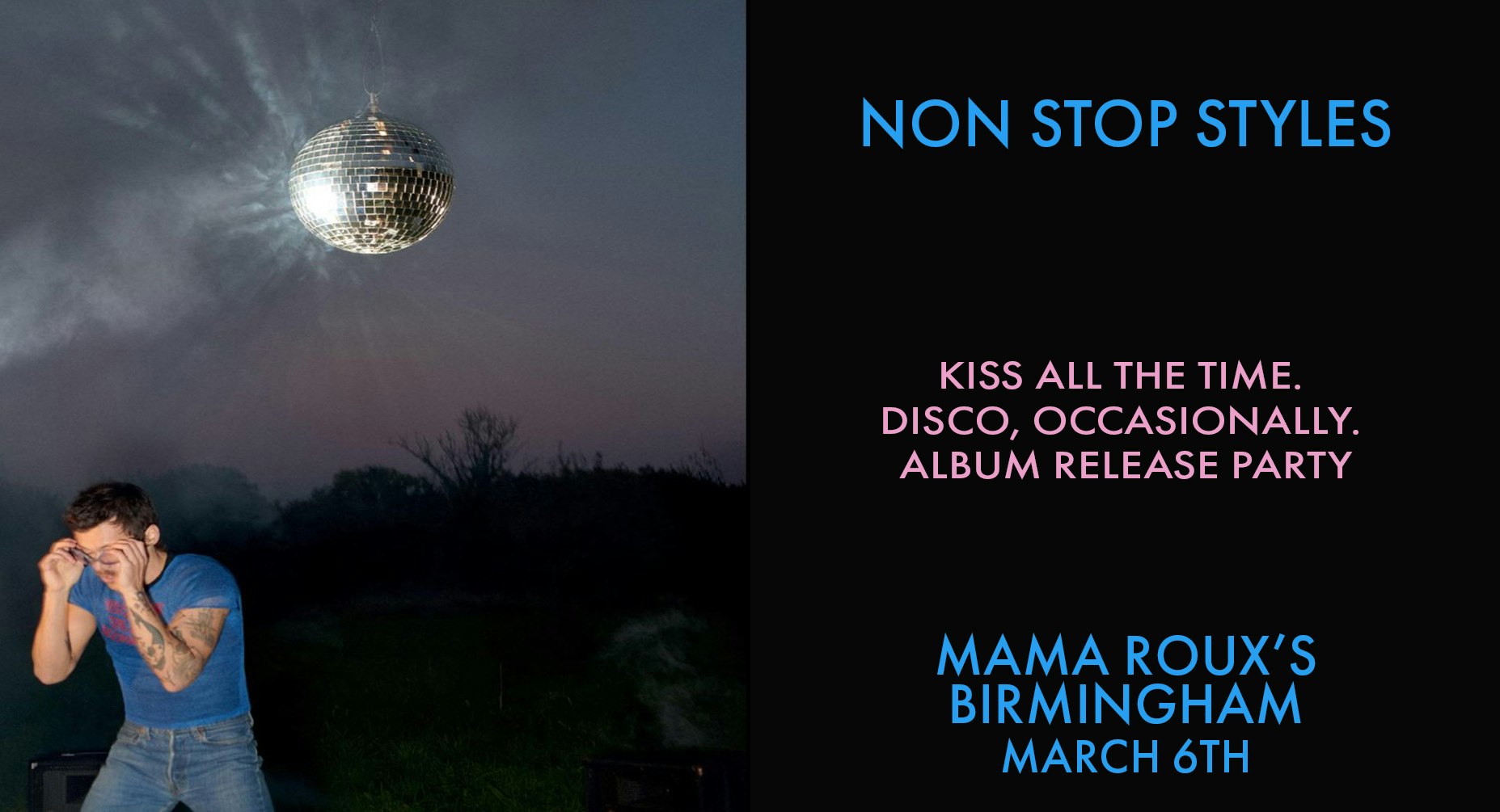 Harry Styles Album Release Party – Non Stop Styles (Birmingham)