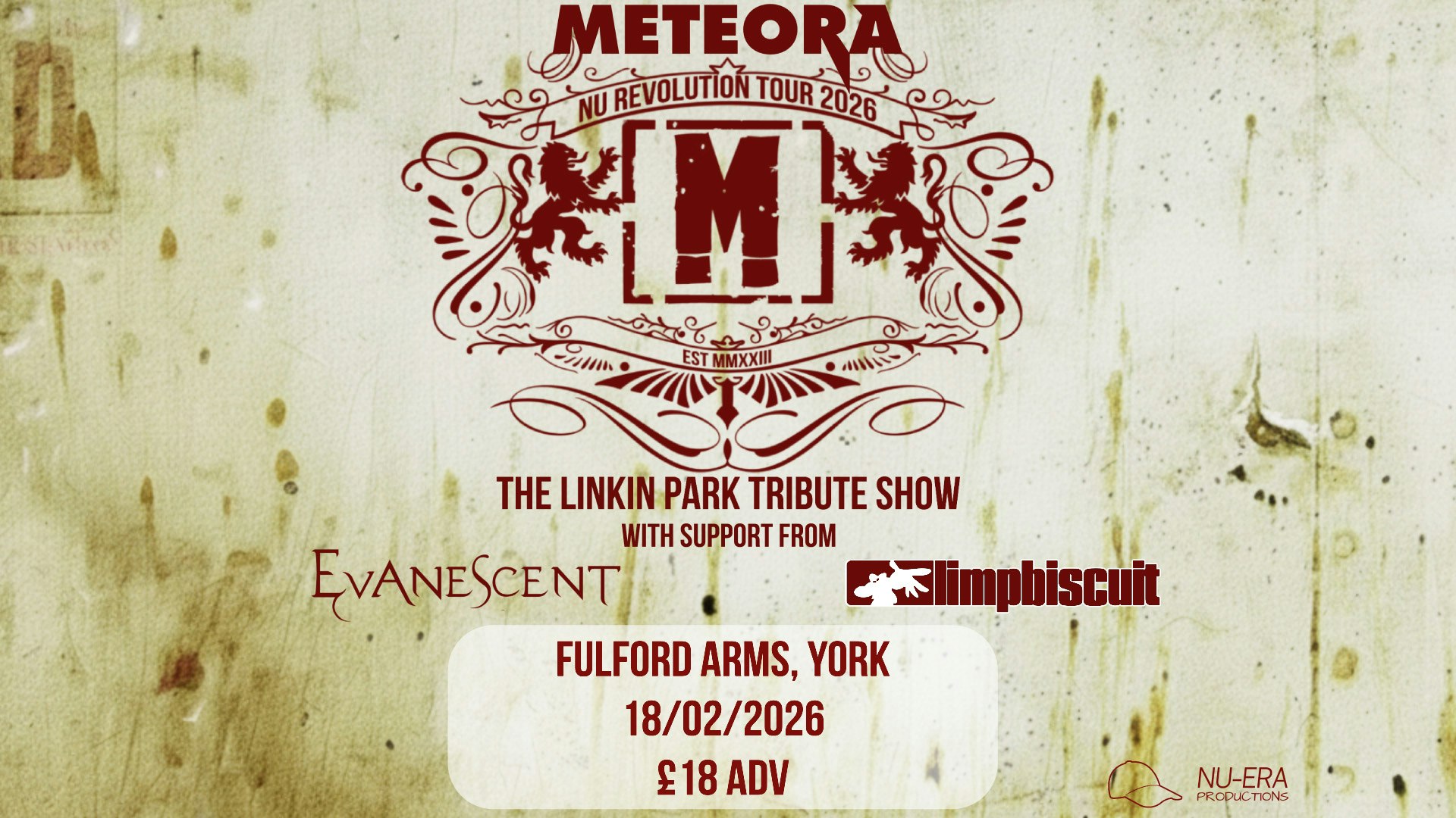 Meteora (The Linkin Park Tribute Show w/ Limp Biscuit + Evanescent