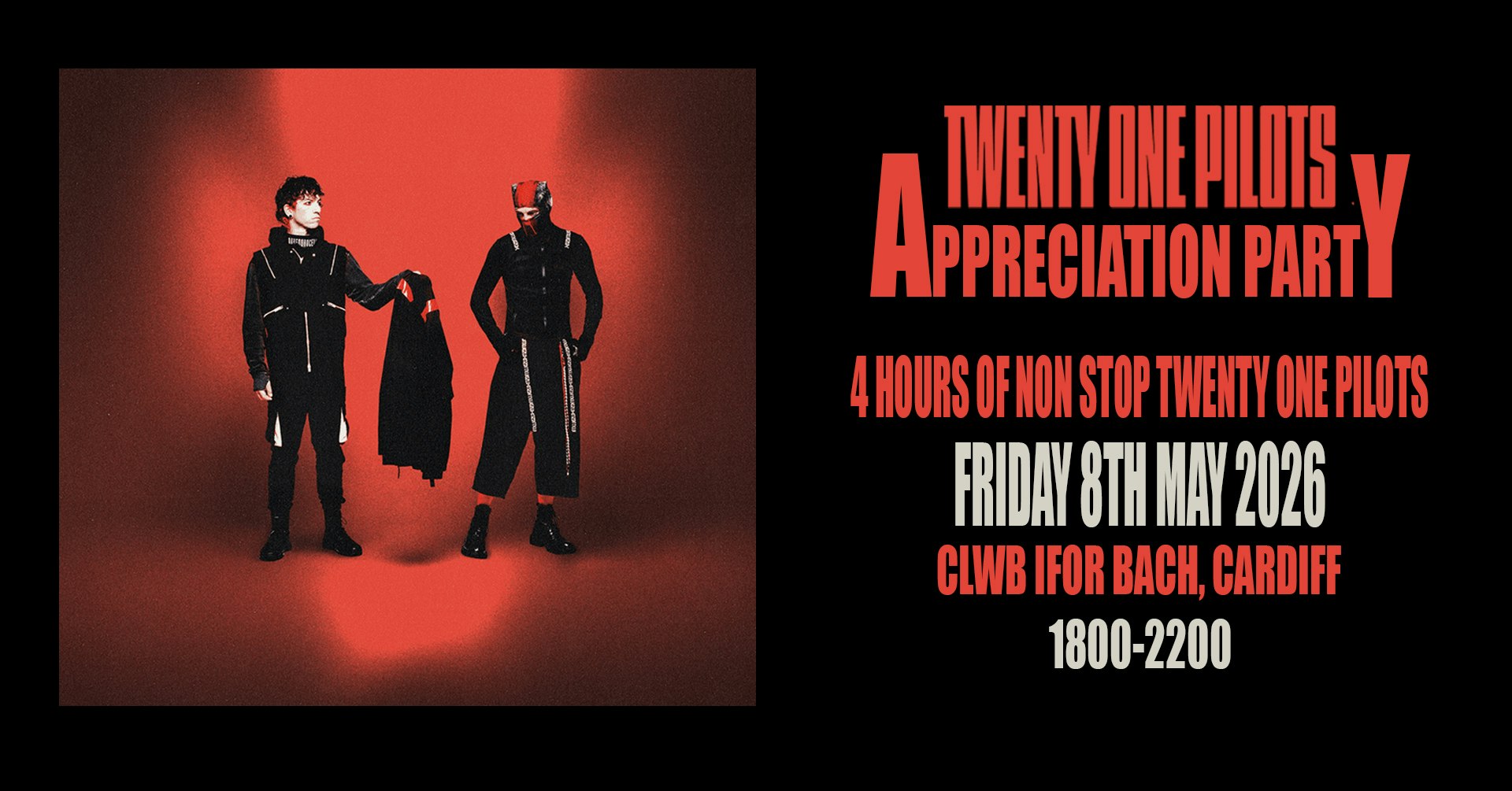 Twenty One Pilots Appreciation Party (Cardiff)