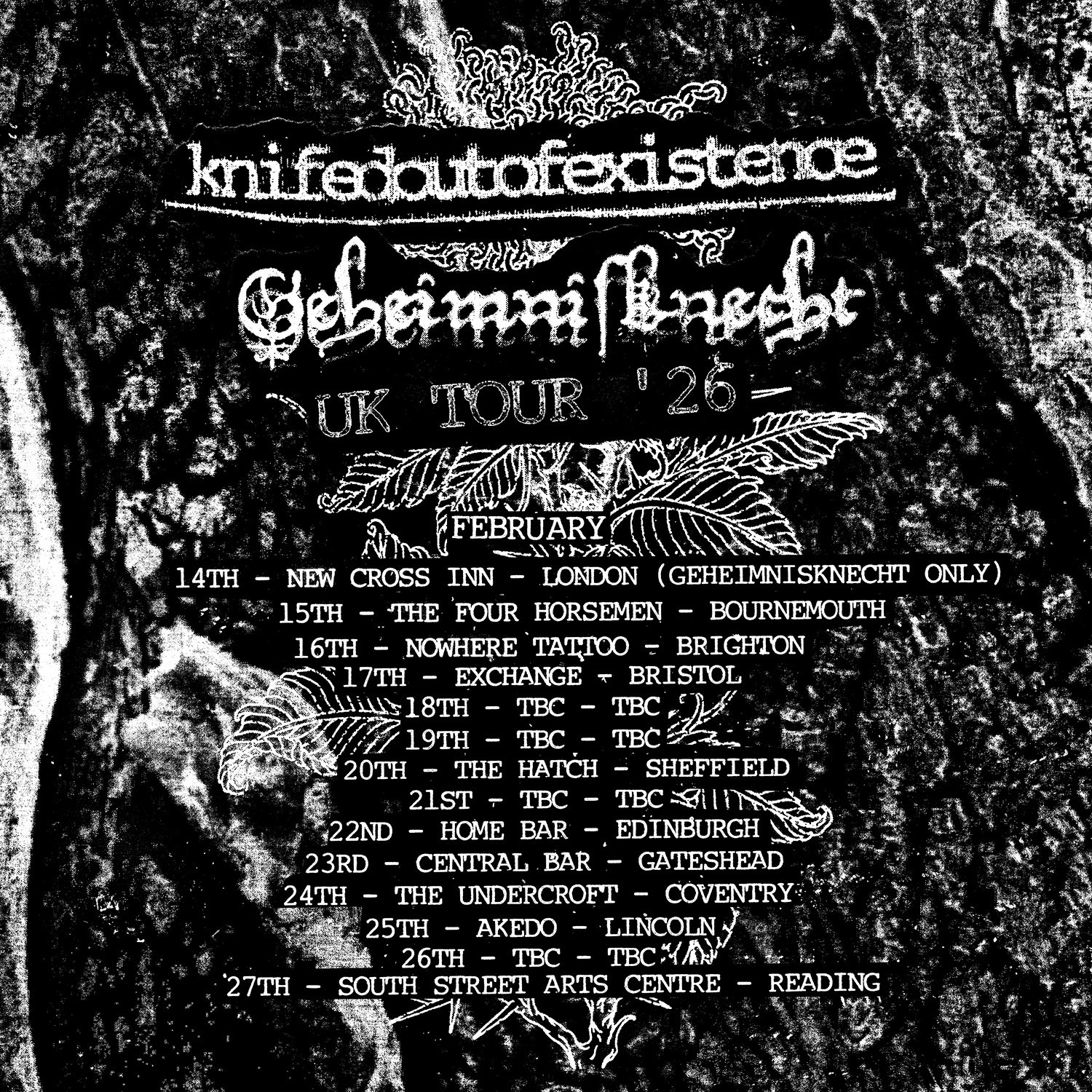 Knifedoutofexistence & Geheimnisknecht