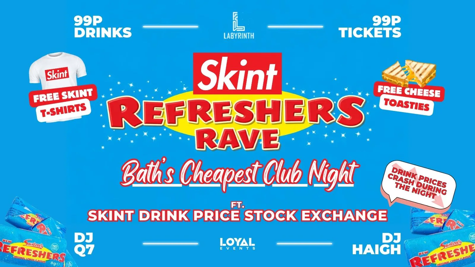 **SPACE ON THE DOOR - EVERYONE WILL GET IN!** Skint Mondays ...