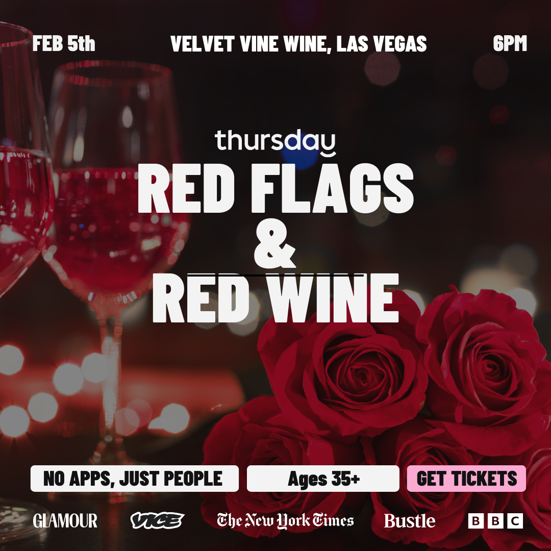 Thursday | Red Flag Party (35+)  | Velvet Vine Wine