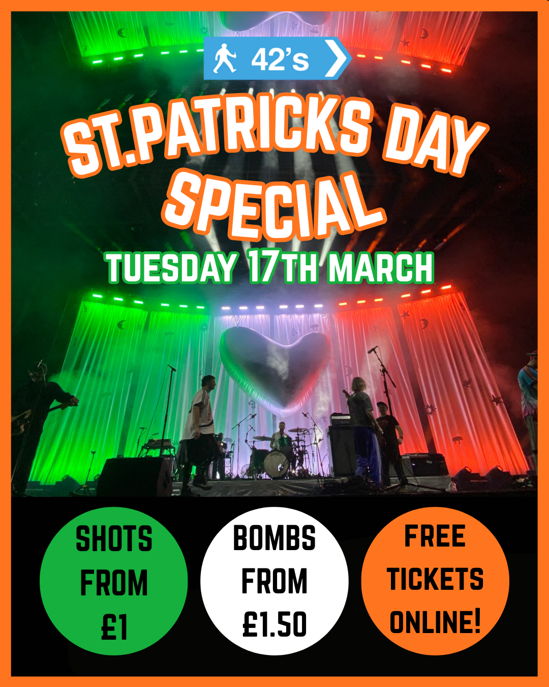 Ruby Tuesday – St. Patricks Day Special