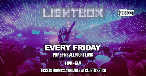 LIGHTBOX EVERY FRIDAY