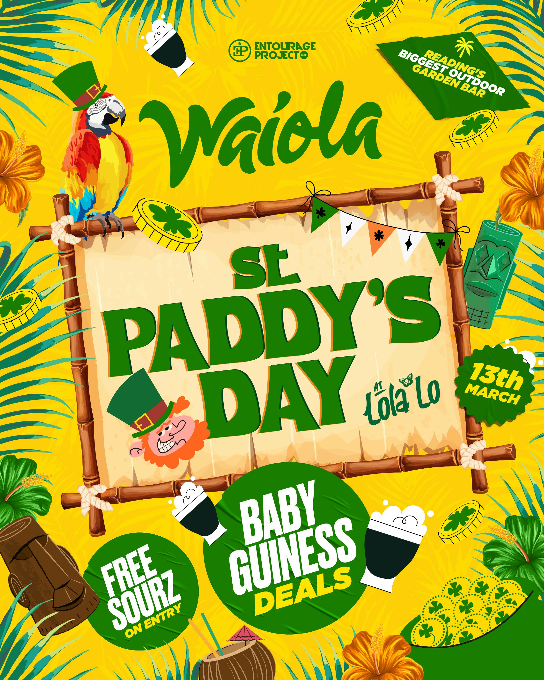 Waiola: ST PADDYS DAY SPECIAL☘️