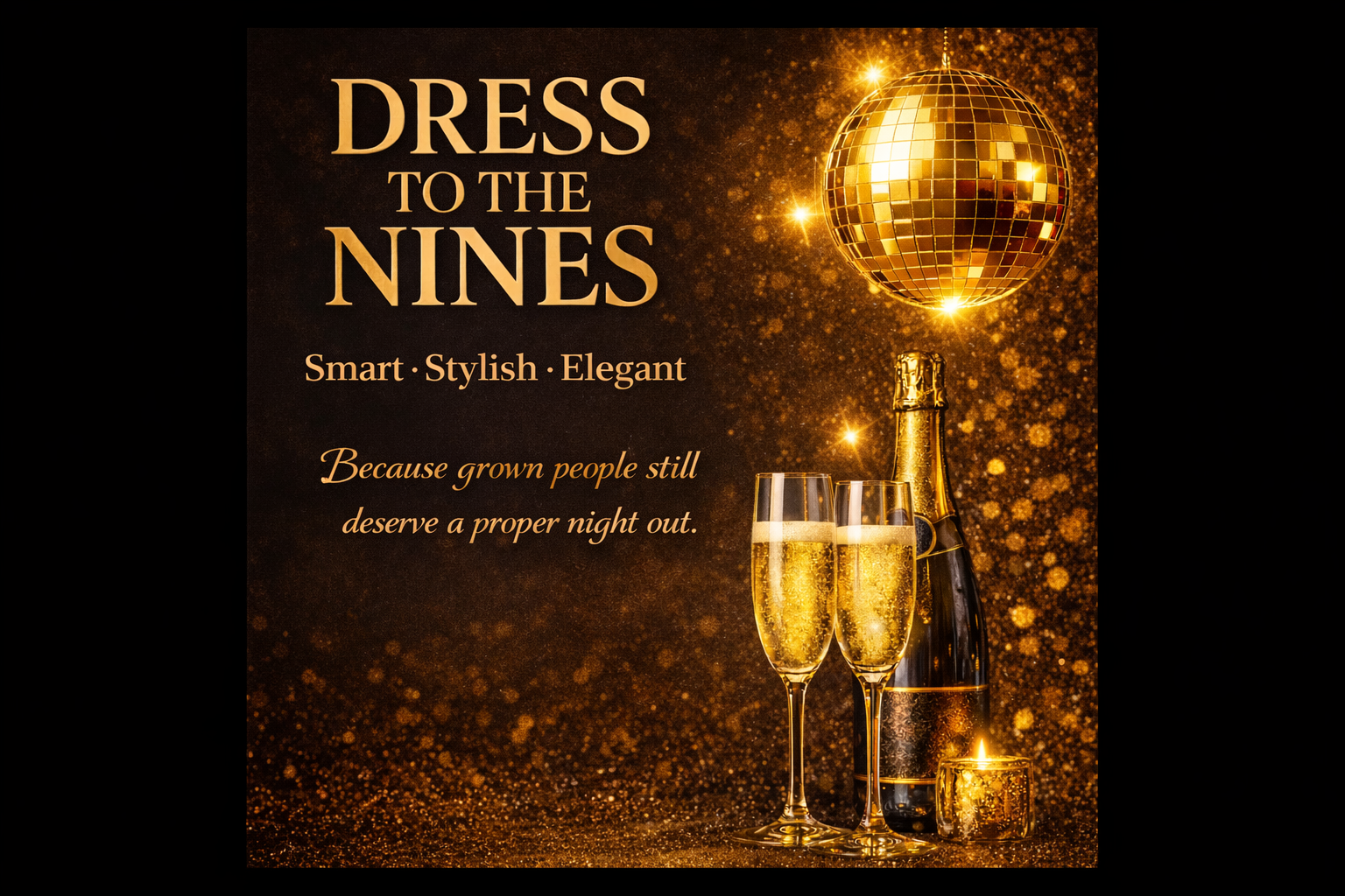 Dress To The Nines – Smart · Stylish · Elegant