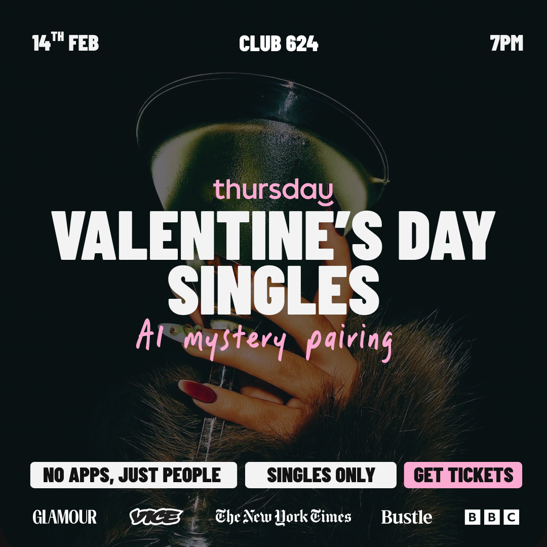Saturday | Valentines Day Singles AI Mystery Pairing | Philadelphia