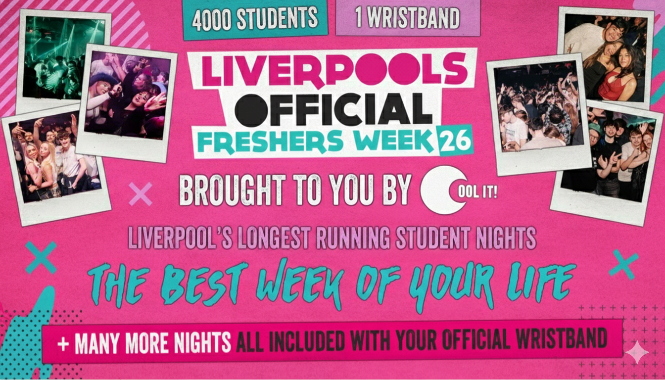 Liverpool’s OFFICIAL All Access Freshers Wristband 2026 🎟️