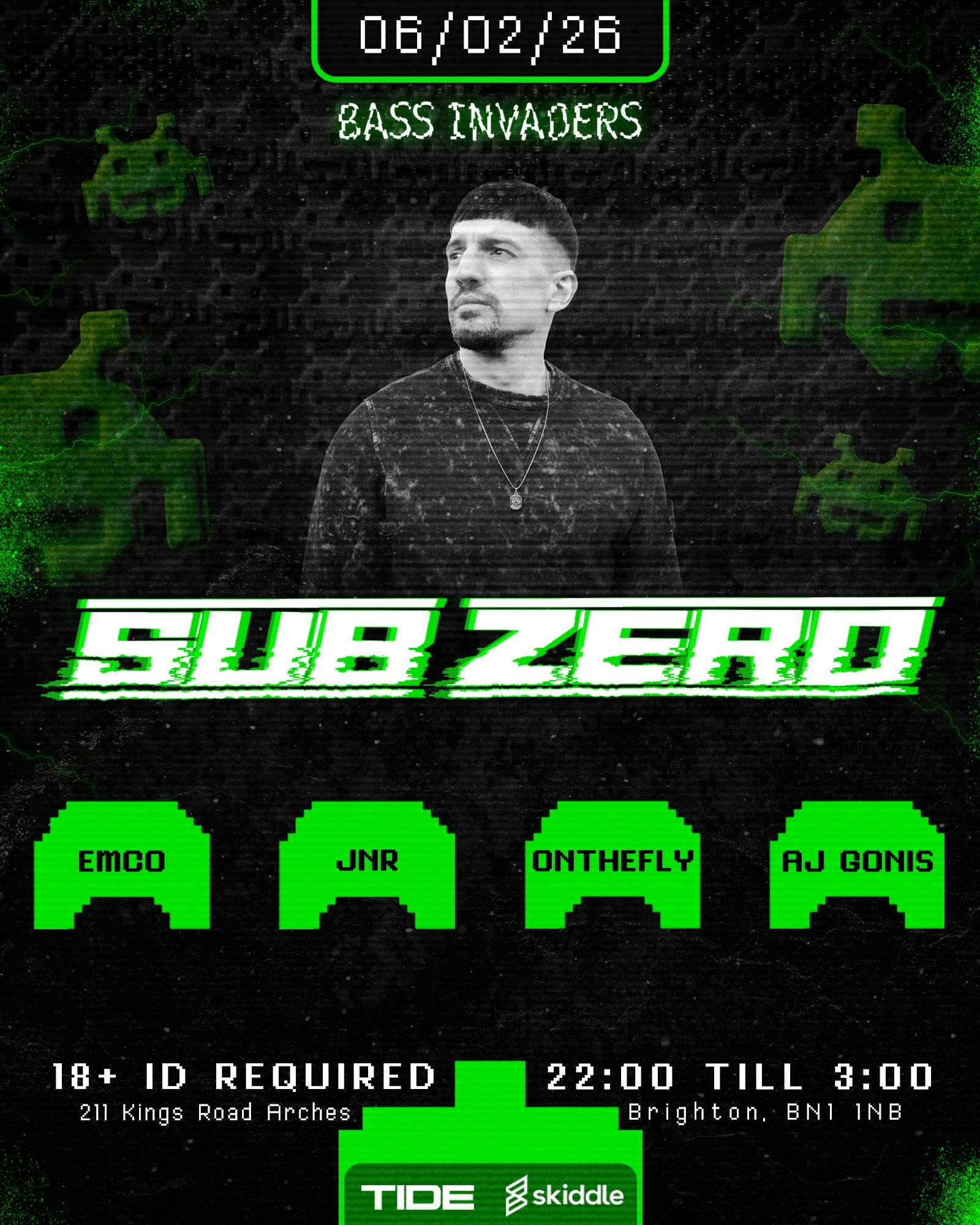 Bass Invaders Persents: SUBZERO