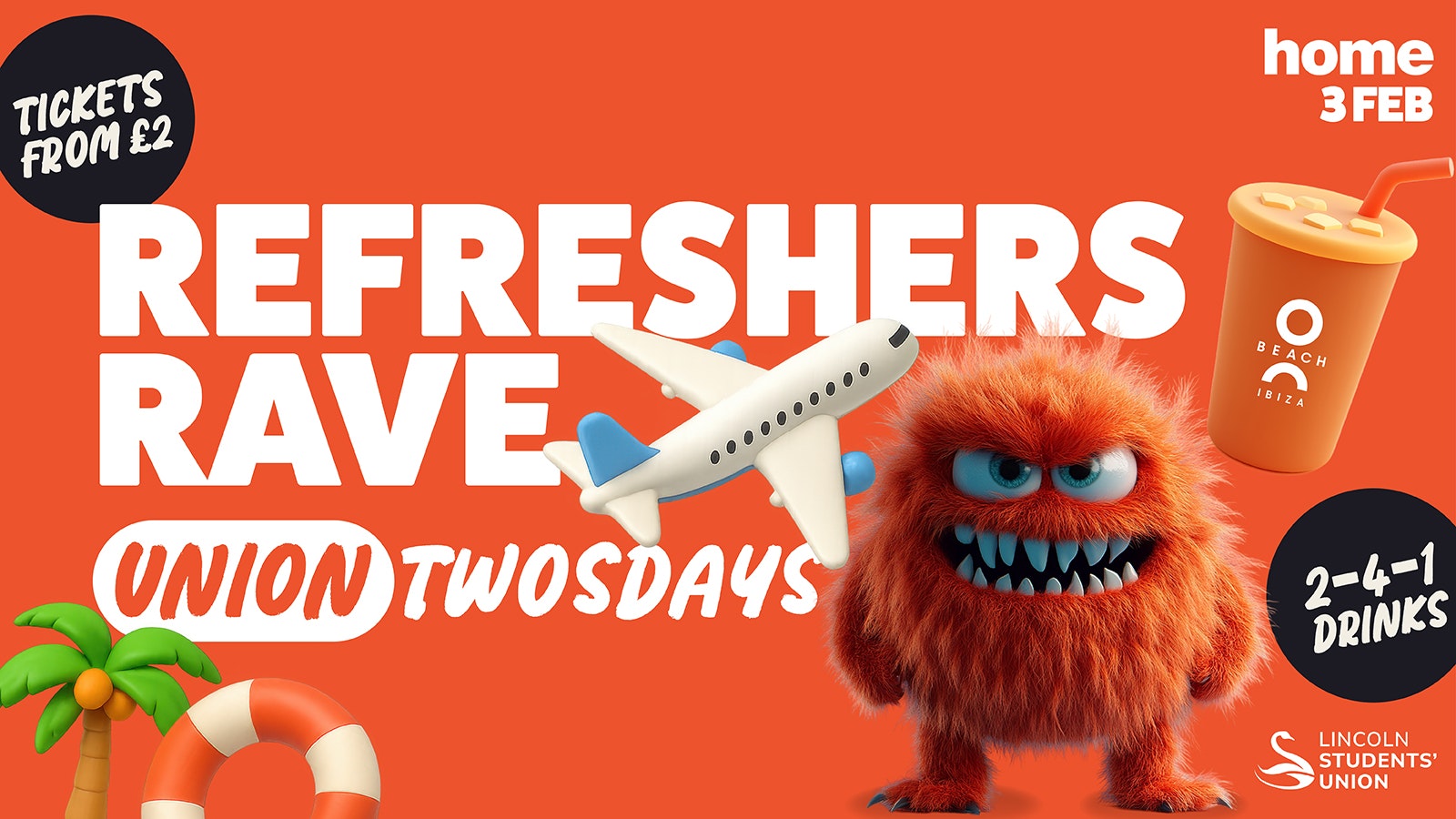 Union Twosdays Presents: Refreshers Rave 🪩🕺