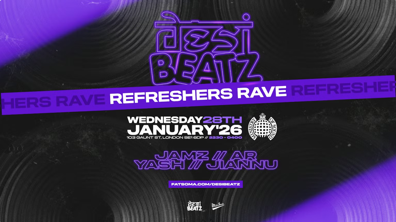 TONIGHT 11PM Desi Beatz: REFRESHERS RAVE!