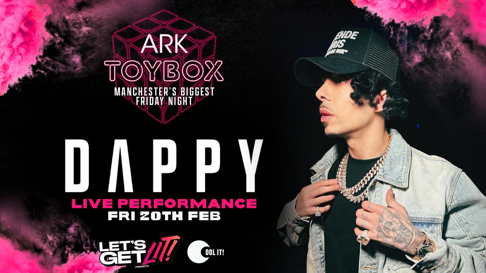 TOYBOX FRIDAYS 🪩🧸 presents DAPPY LIVE! Manchester’s No.1 Friday Night!