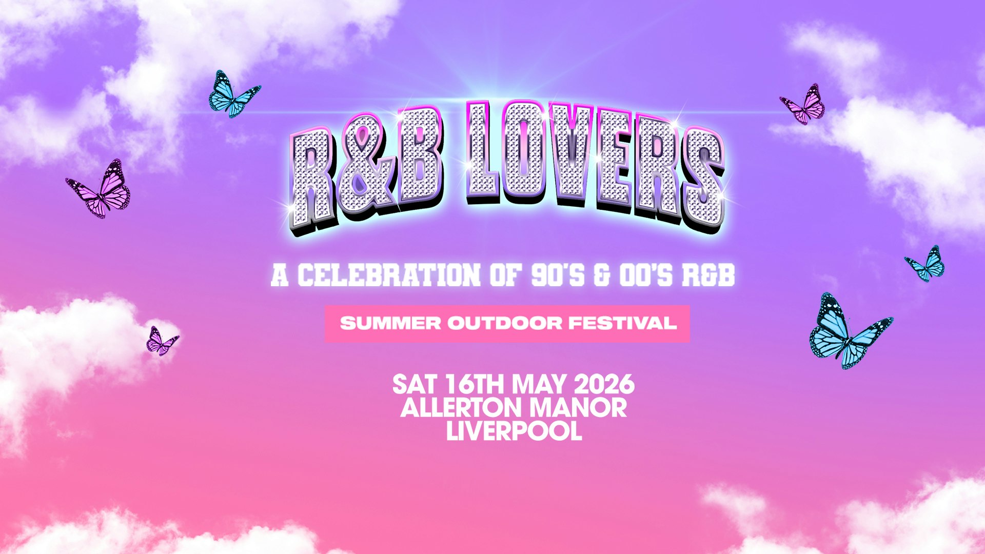 R&B Lovers – Saturday 16th May – Allerton Manor [PRE-SALE TICKETS ON SALE 9AM THURSDAY 5TH FEB!]