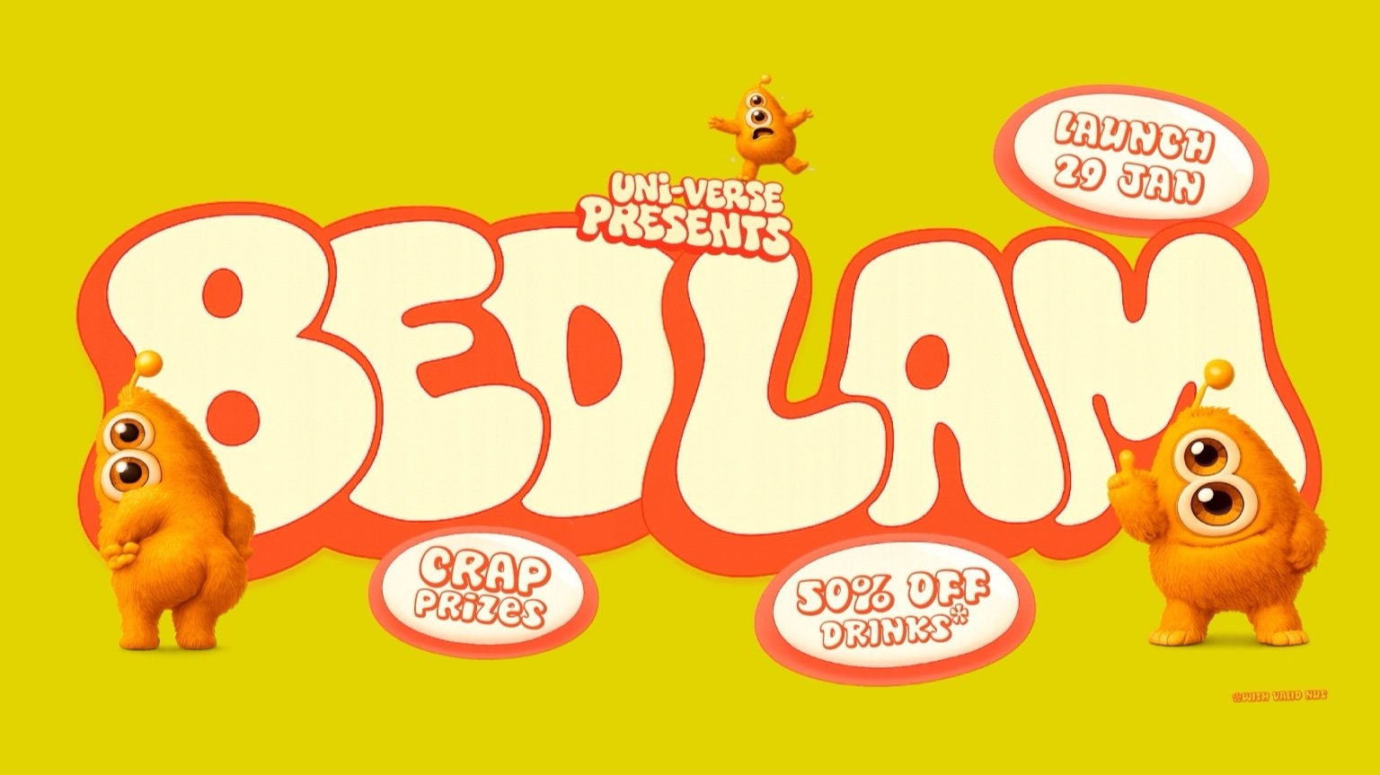 UNI-VERSE PRESENTS: BEDLAM – Thursday 5th Feb 2026