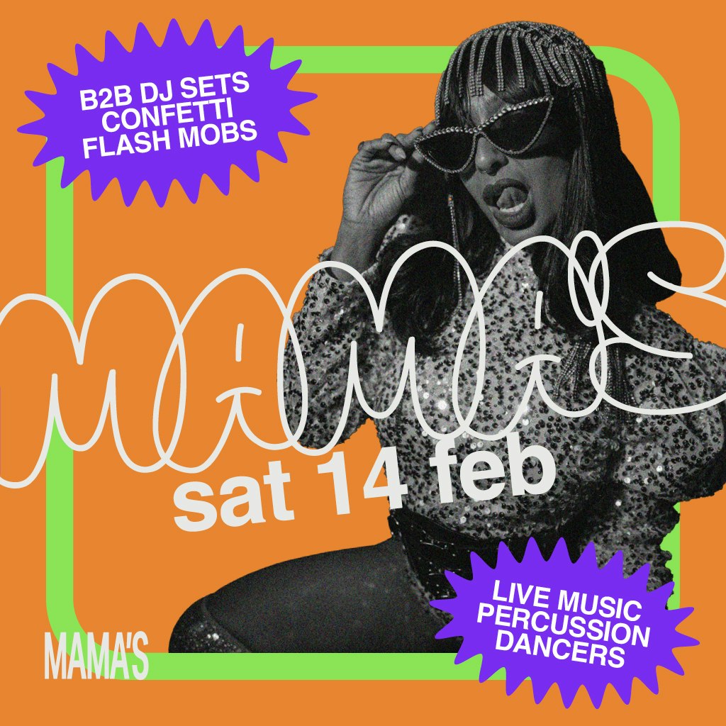 MAMA ROUX’S SATURDAYS: VALENTINES SPECIAL – FREE DRINK WITH TICKET*