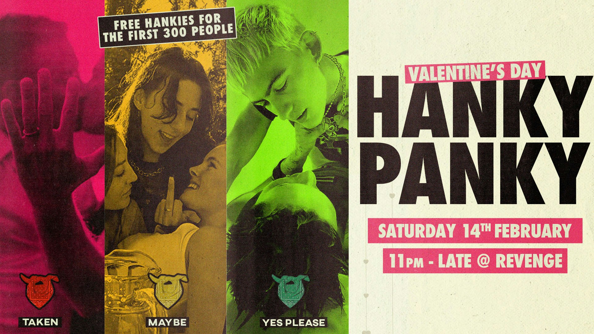 Hanky Panky: Valentine’s Day @ Revenge