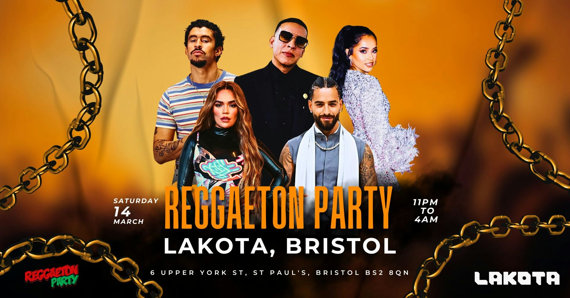 Reggaeton Party (Bristol) Lakota Takeover!