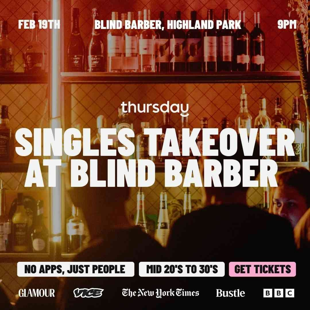 Thursday | Blind Barber Highland Park | Los Angeles