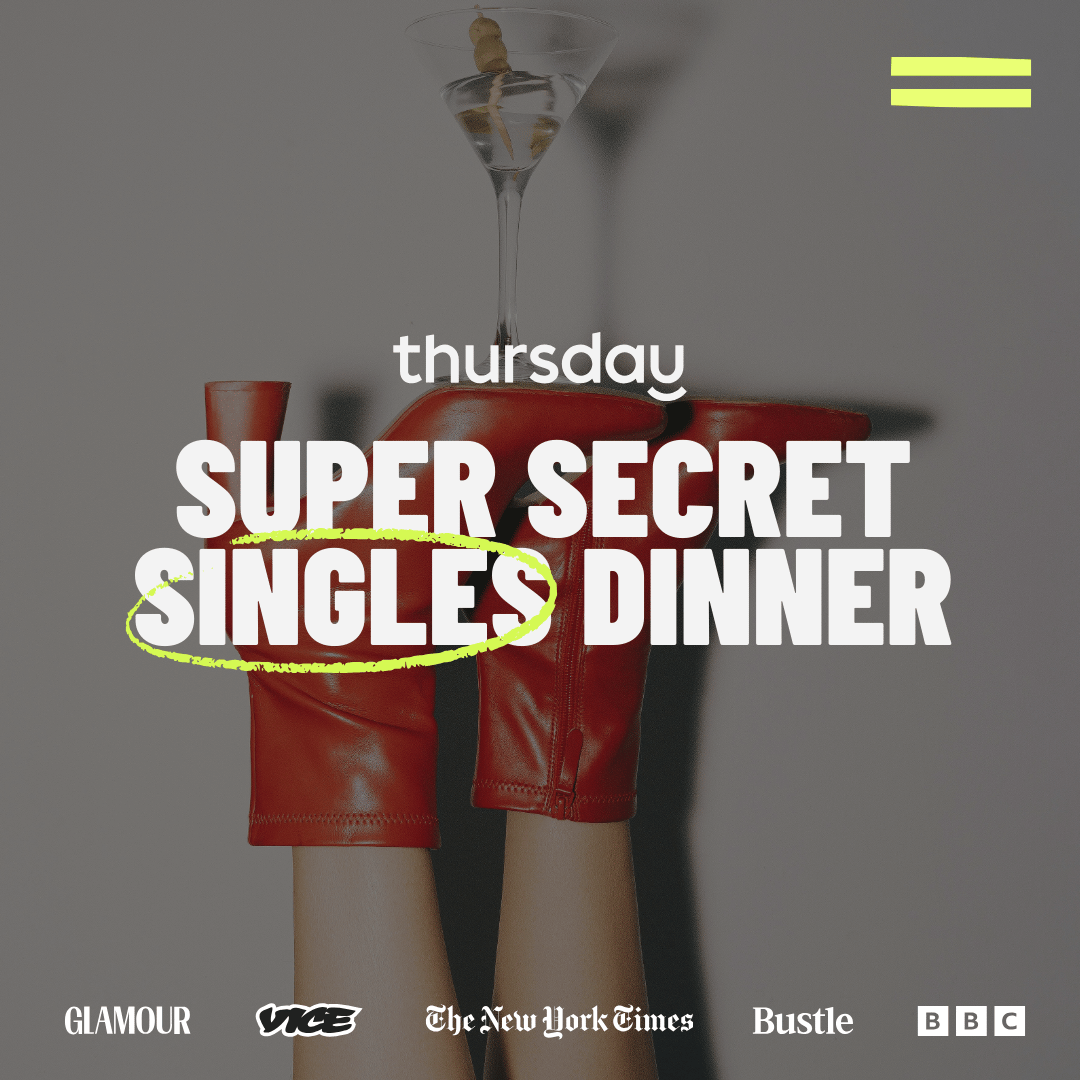 CANCELLED | Wednesday | Super Secret Singles Dinner (30-40) | Hidden Location | Liverpool