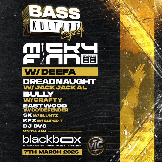 Bass Kulture Presents: Micky Finn