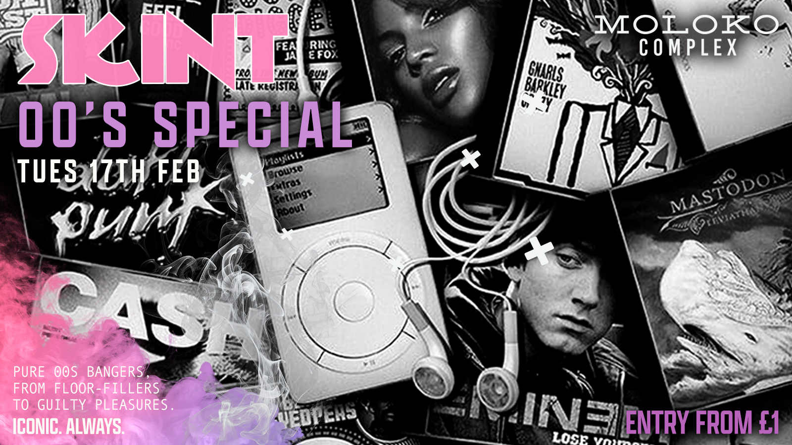 🟣 SKINT TUESDAYS : 00’S SPECIAL 📻 🎧 📀 🟣 – Liverpool’s Iconic Student Night ✨🎉