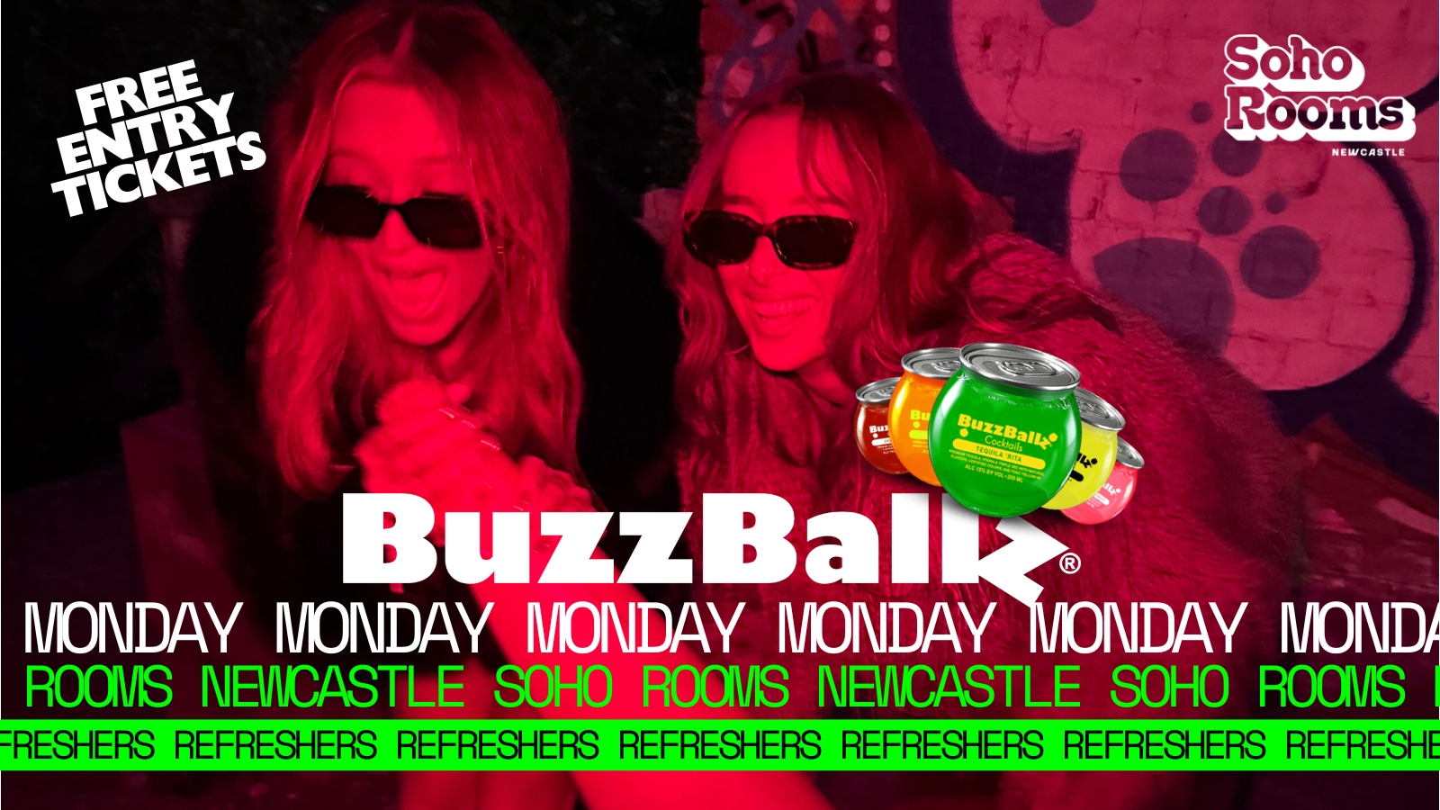 Soho Monday’s | 26th Jan | Soho Rooms Newcastle