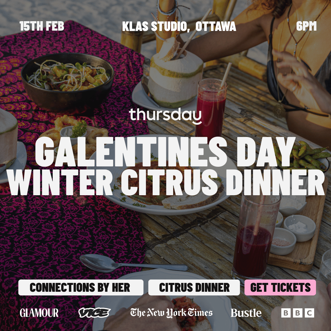 Sunday- Connections For Her | Galantine’s Day Citrus Dinner | Klas Studio