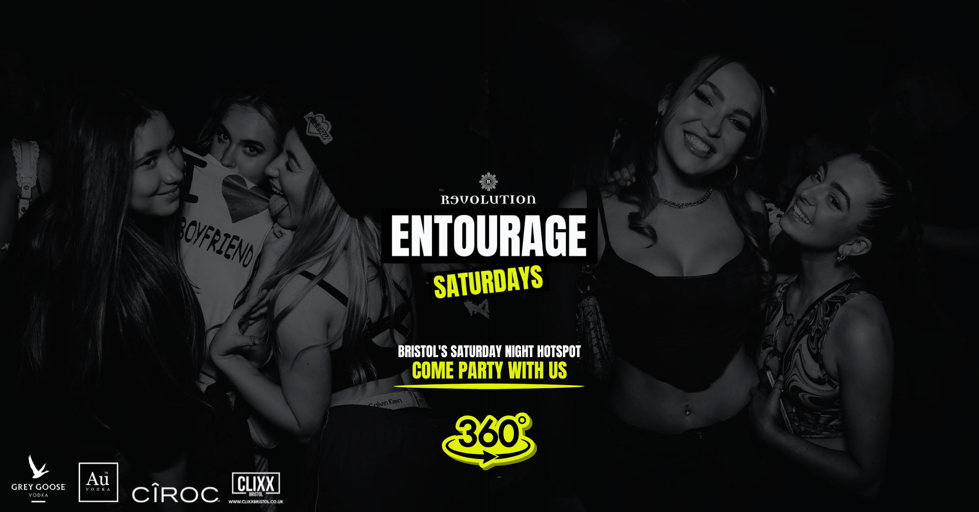 Entourage Saturdays  🔥 Bristol’s Saturday Night Hotspot