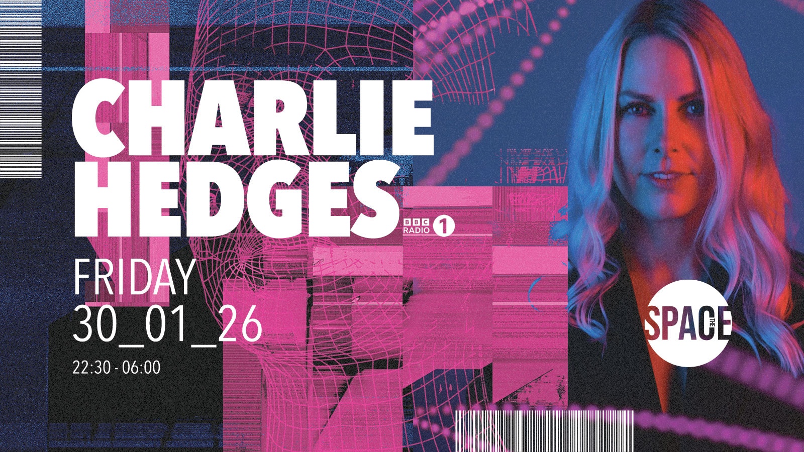 Charlie Hedges @ Space Leeds – 30th January