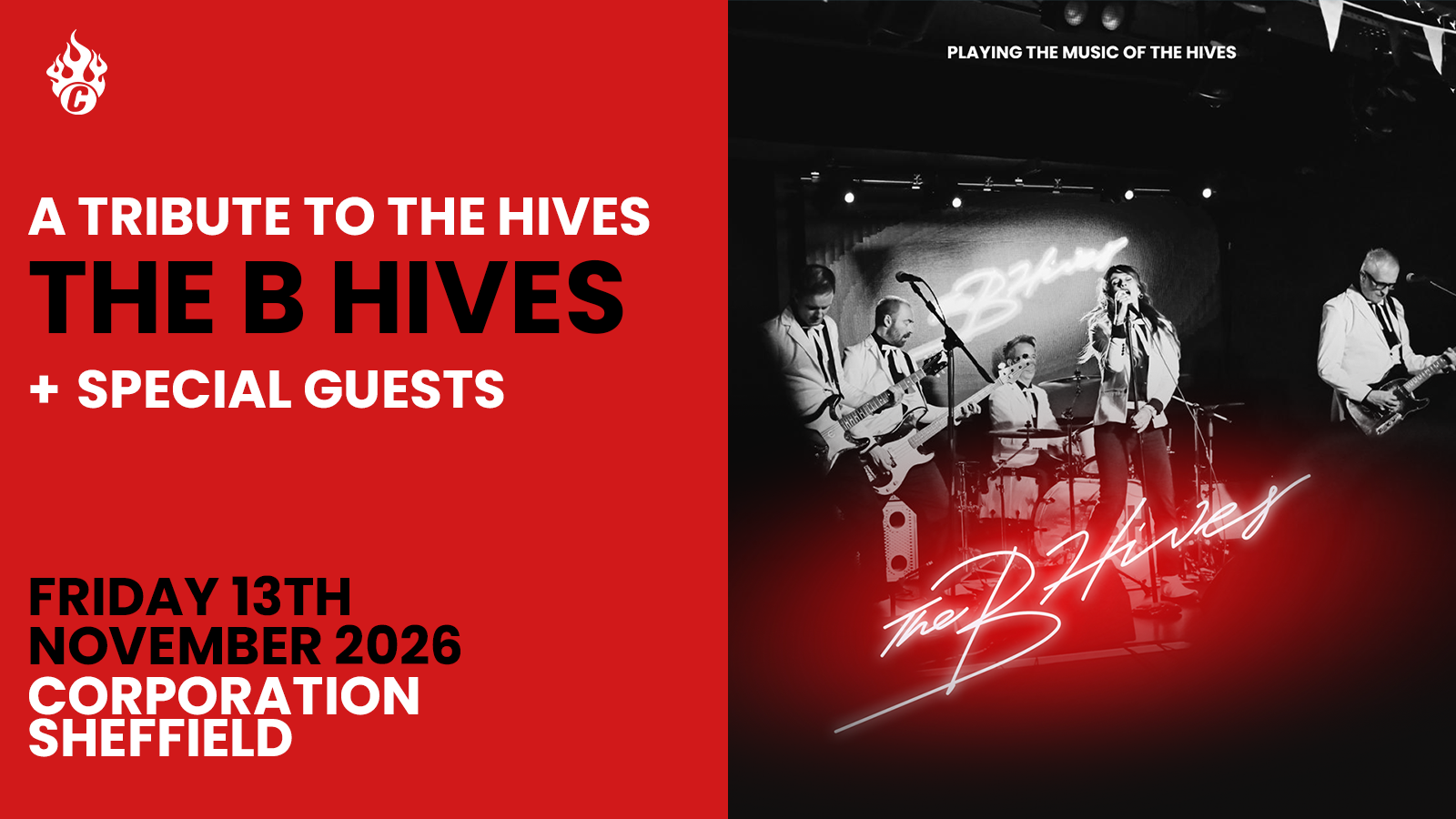 The B Hives | Performing music of The Hives