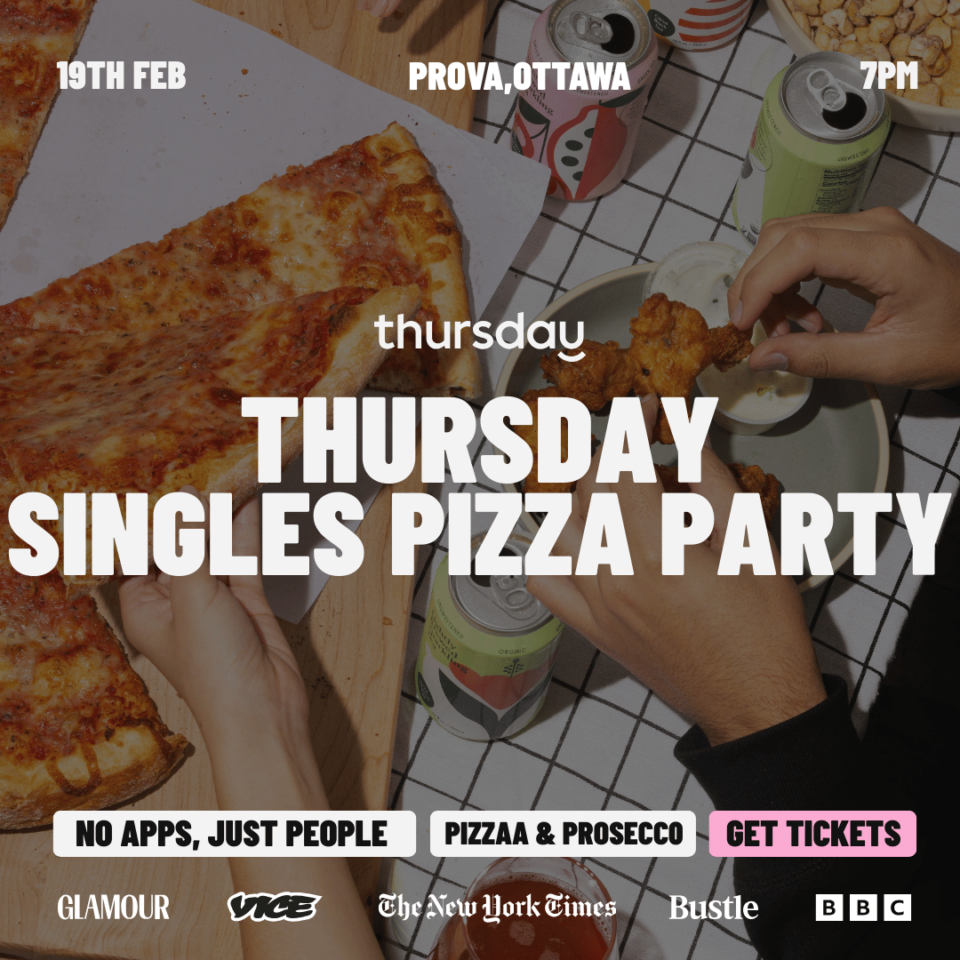 Thursday | Singles Pizza Party | Prova